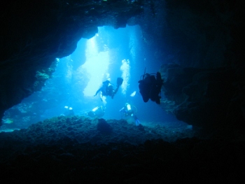 Diving around Maui